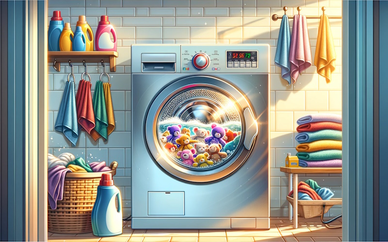 ぬいぐるみを洗濯する基本的な方法！手洗いと洗濯機、乾燥の方法まとめ
