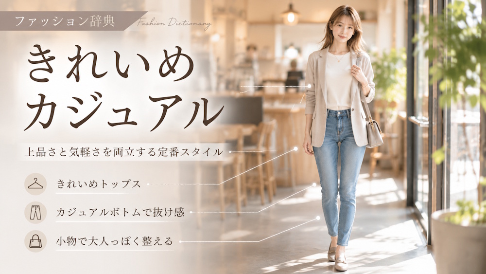 きれいめカジュアルとは