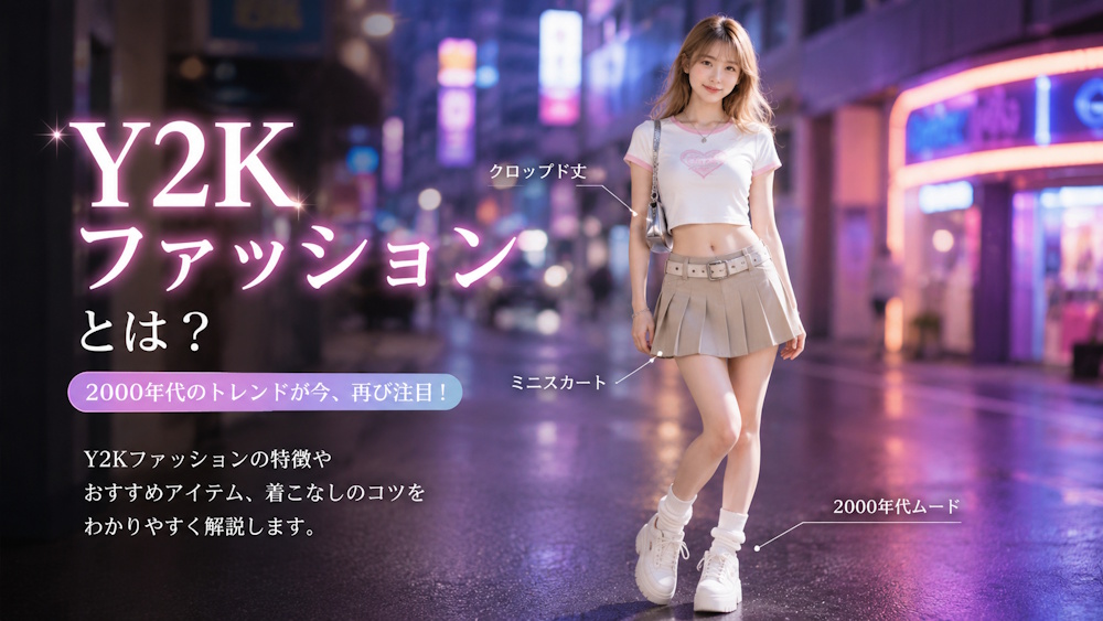 Y2Kファッションとは