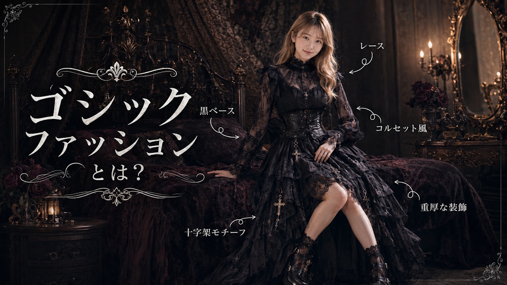 ゴシックファッション（ロリータ）の特徴