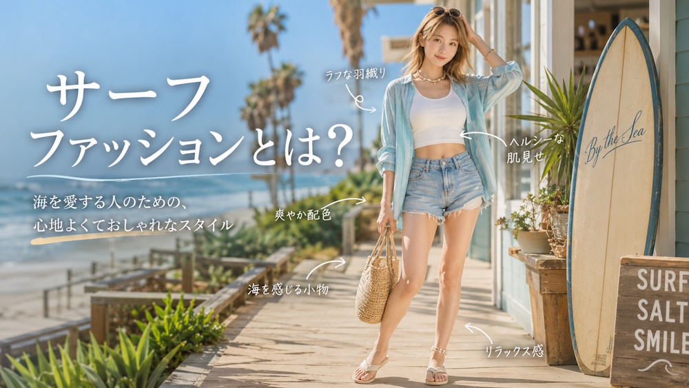 サーフファッションの特徴