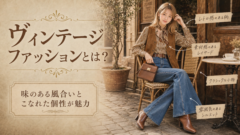 ヴィンテージファッションの特徴