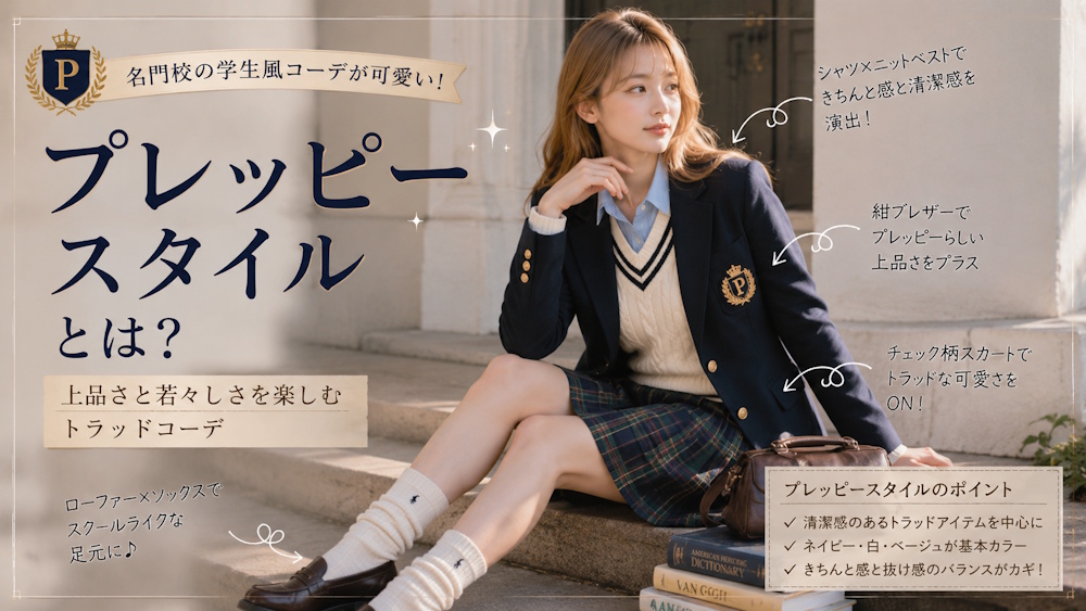 プレッピースタイルの特徴