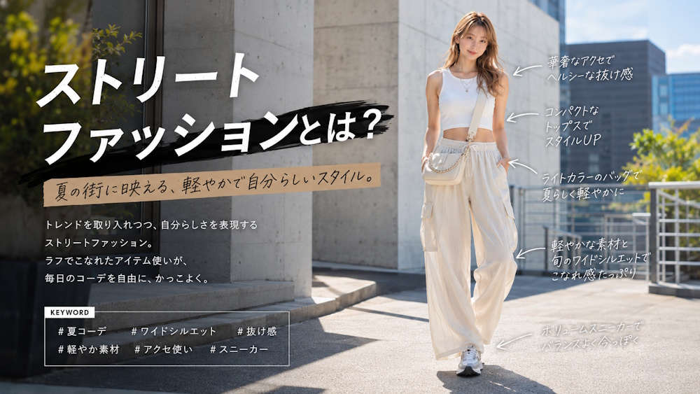 ストリートファッションとは?