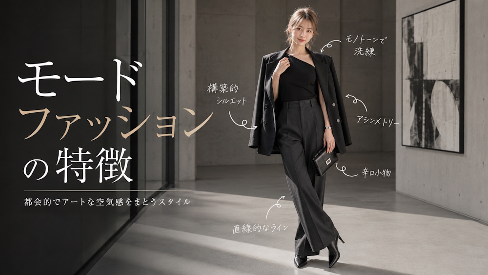 モードファッションの特徴