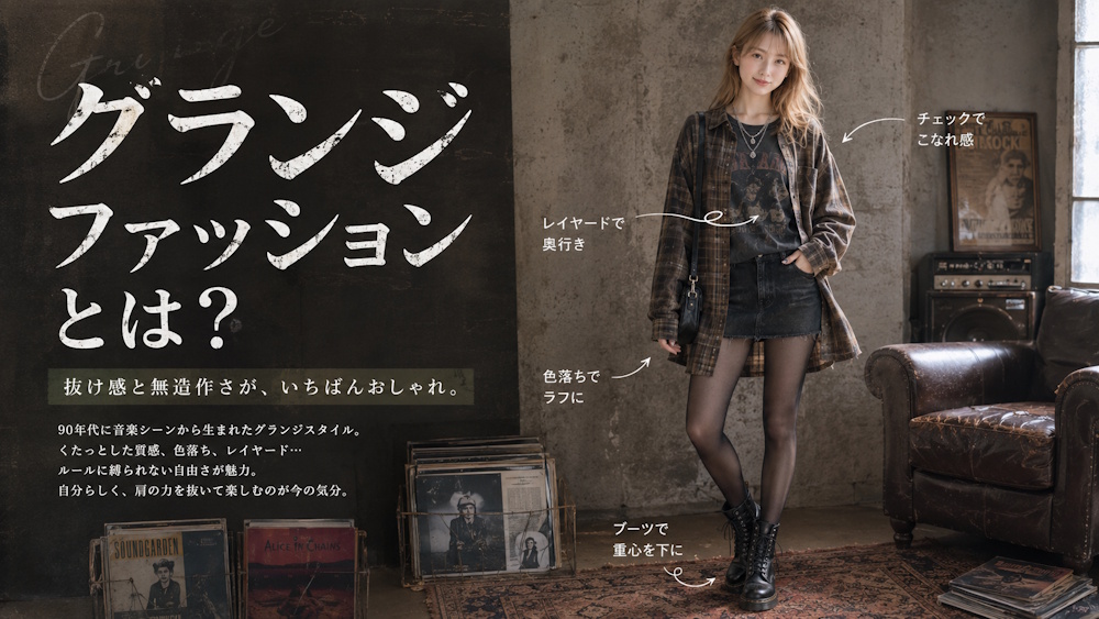 グランジファッションとは?