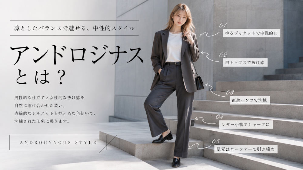 アンドロジナスとは?