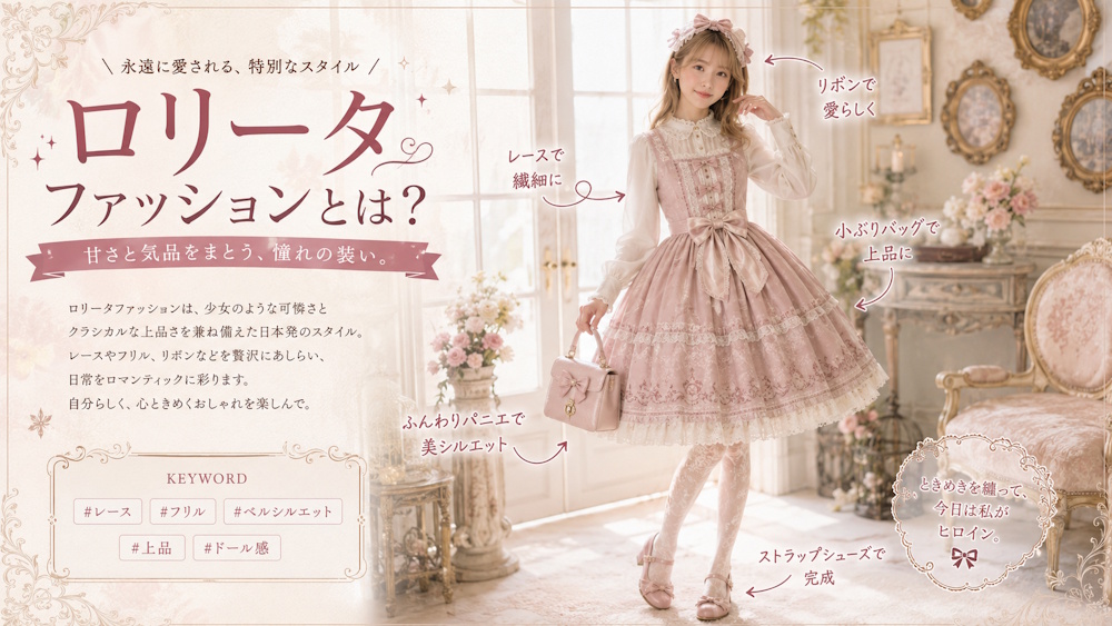 ロリータファッションとは？