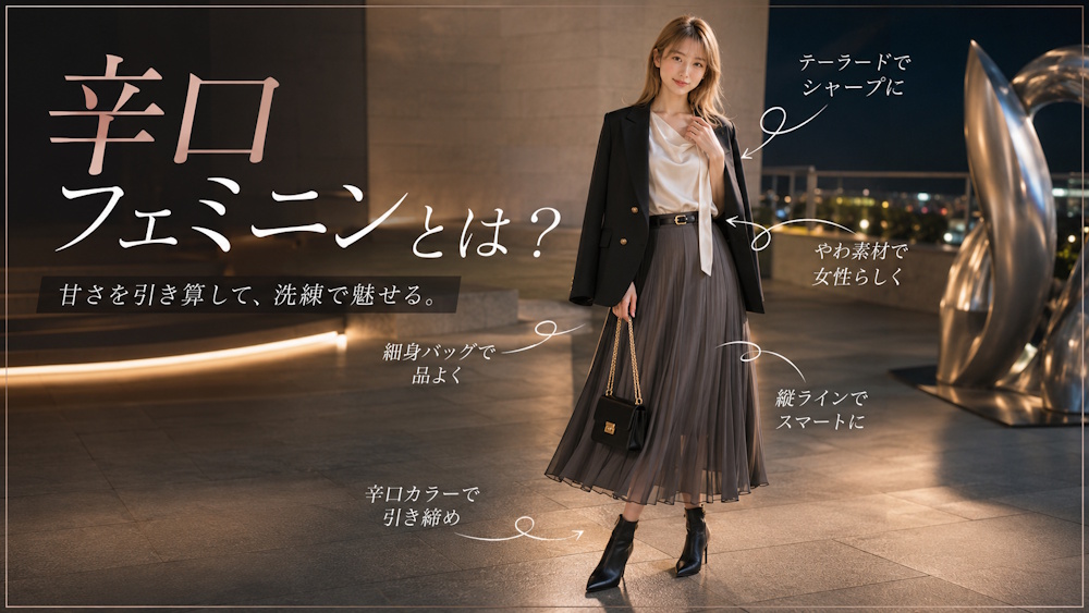 辛口フェミニンとは？