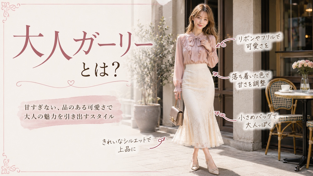 大人ガーリーとは？