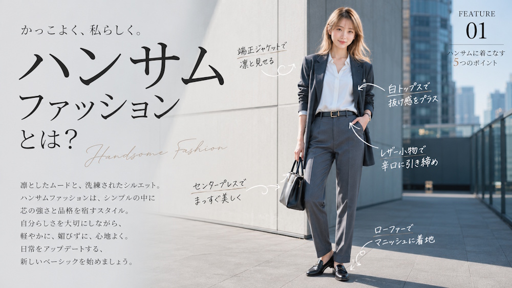 ハンサムファッションとは？