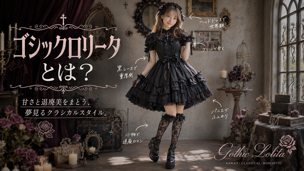ゴシックロリータとは?