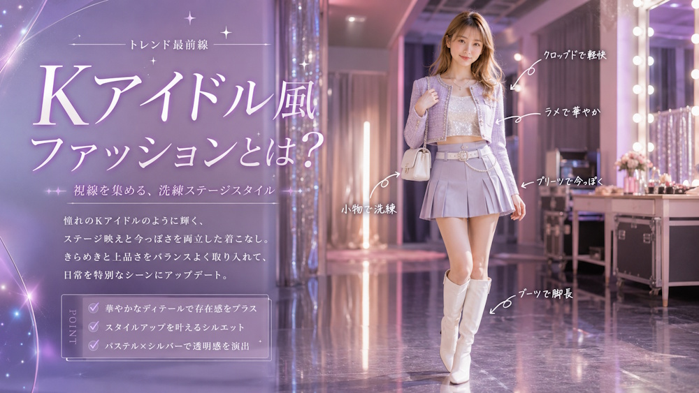 Kアイドル風ファッションとは?