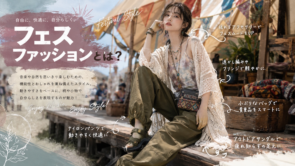 フェスファッションとは？