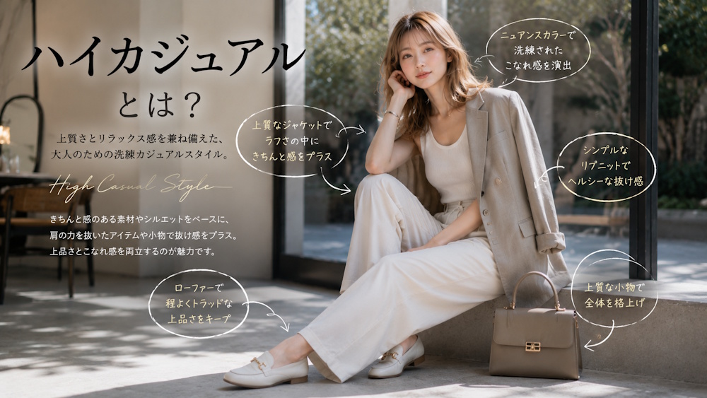 ハイカジュアルとは？