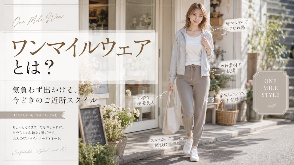 ワンマイルウェアとは?