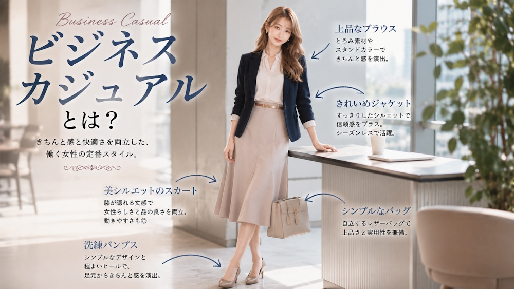 ビジネスカジュアルとは？