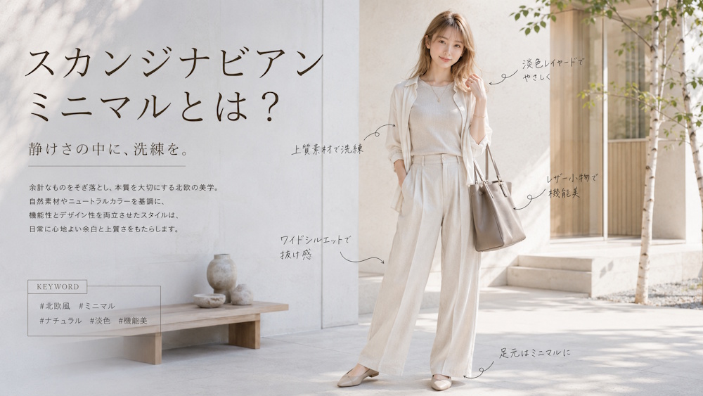 スカンジナビアンミニマルとは？
