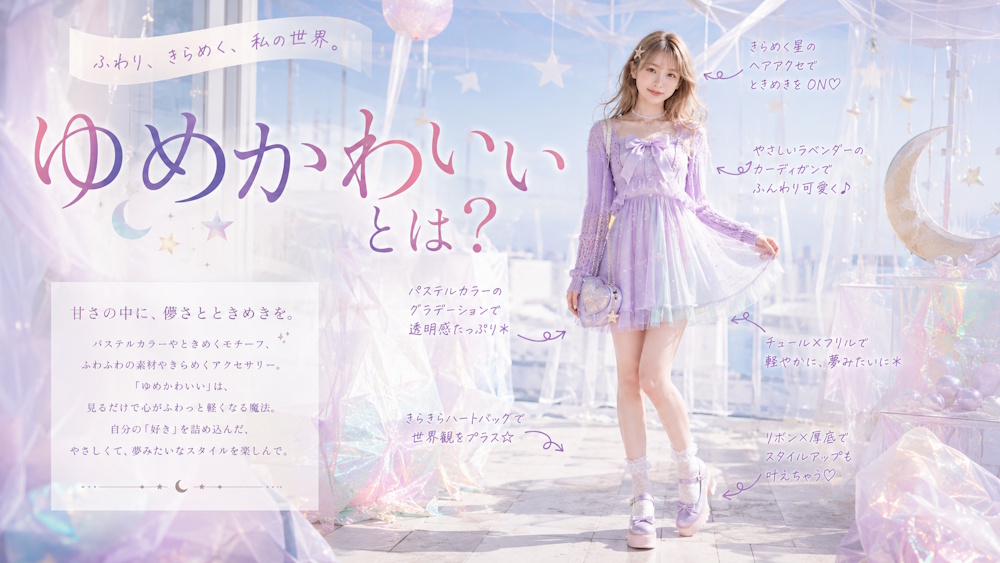 ゆめかわいいとは?