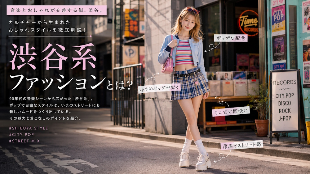渋谷系ファッションとは？