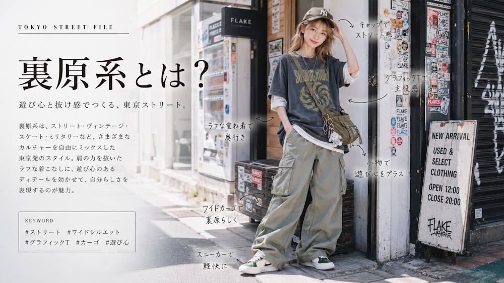 裏原系ファッションとは？