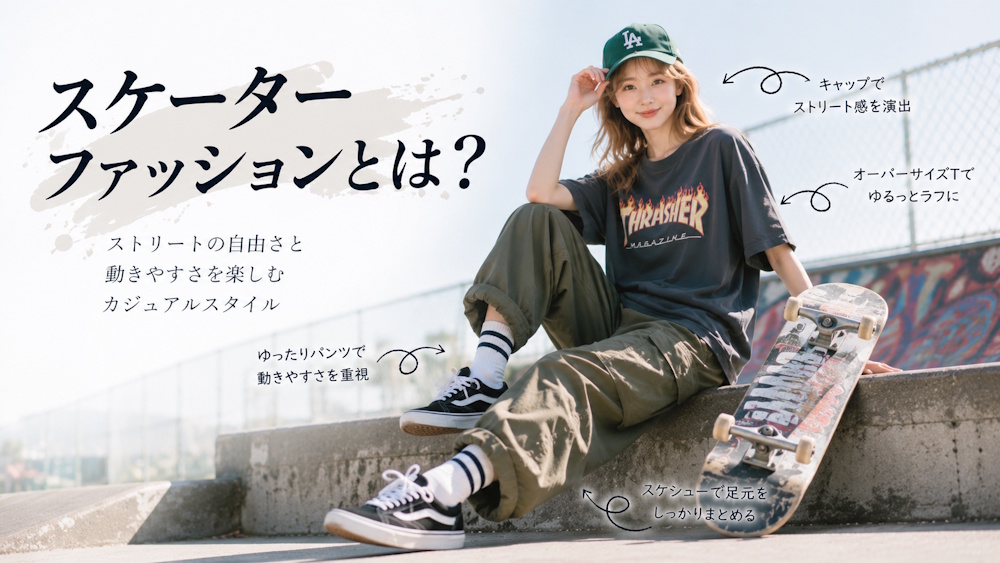 スケーターファッションとは?