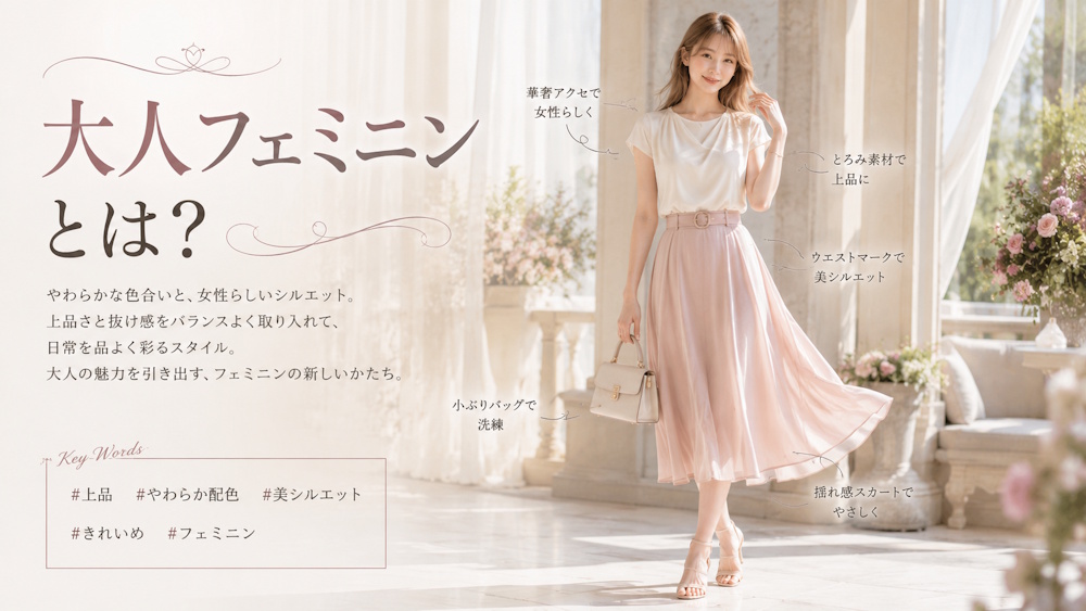 大人フェミニンとは？