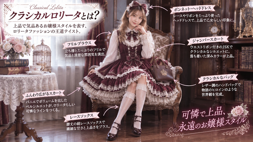 クラシカルロリータとは?