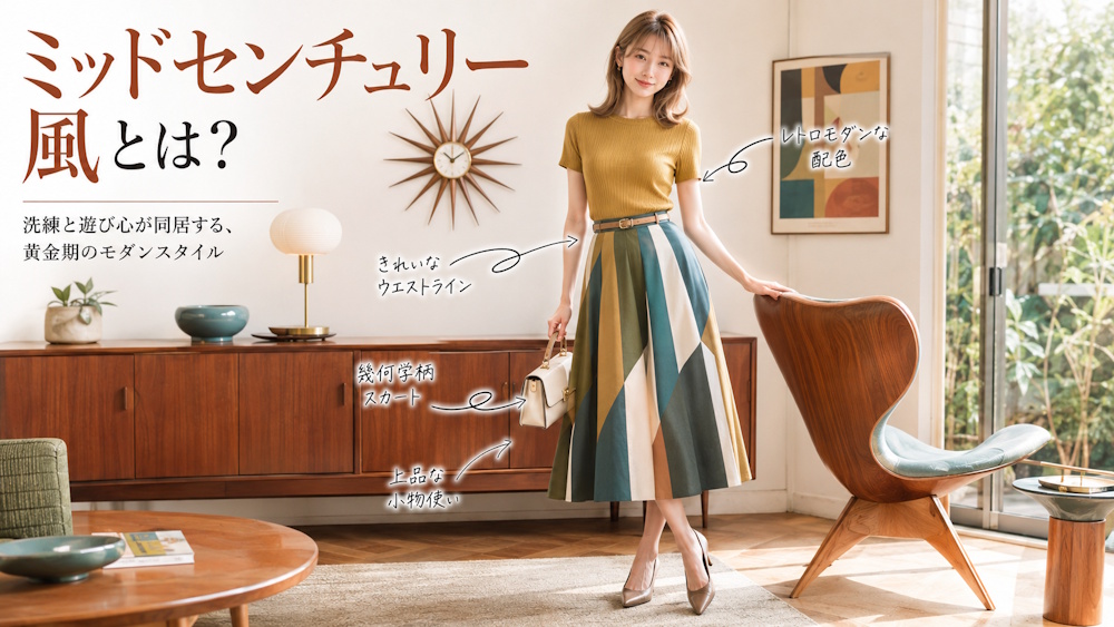 ミッドセンチュリー風とは?