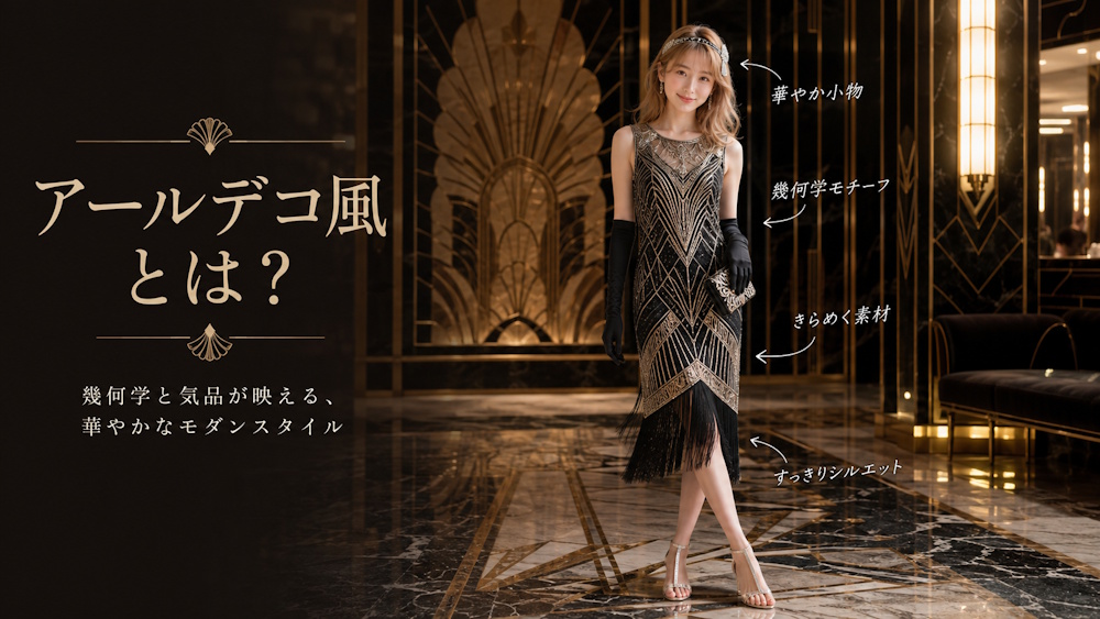 アールデコ風とは？
