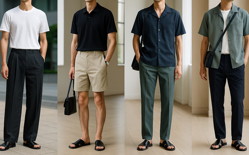 30代アラサー男性の都会的なシンプルカジュアル・夏のコーディネート10選まとめ