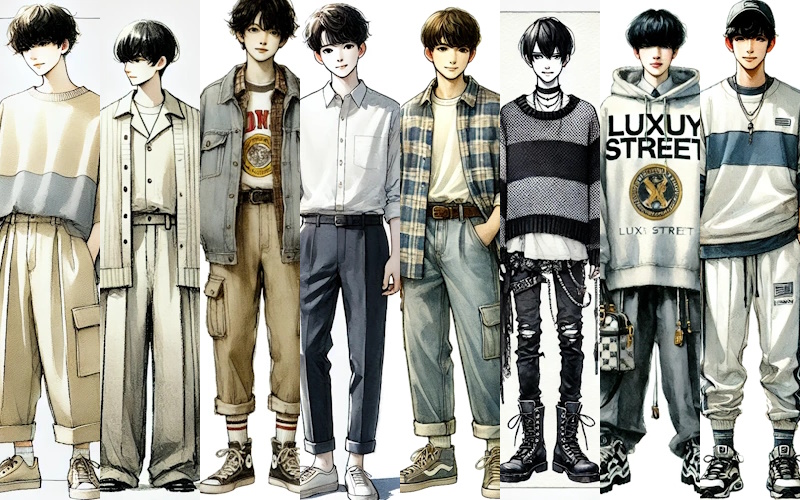 10代男性に人気のファッションテイストとスタイルまとめ