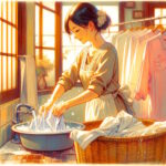 ワイシャツの襟の黄ばみを自宅の洗濯で落とす方法