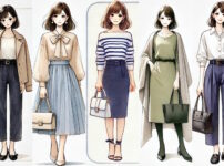 大人の女性のきれいめカジュアルコーディネート・基本の10選