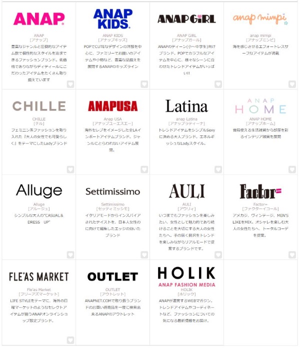 ANAP（アナップ）