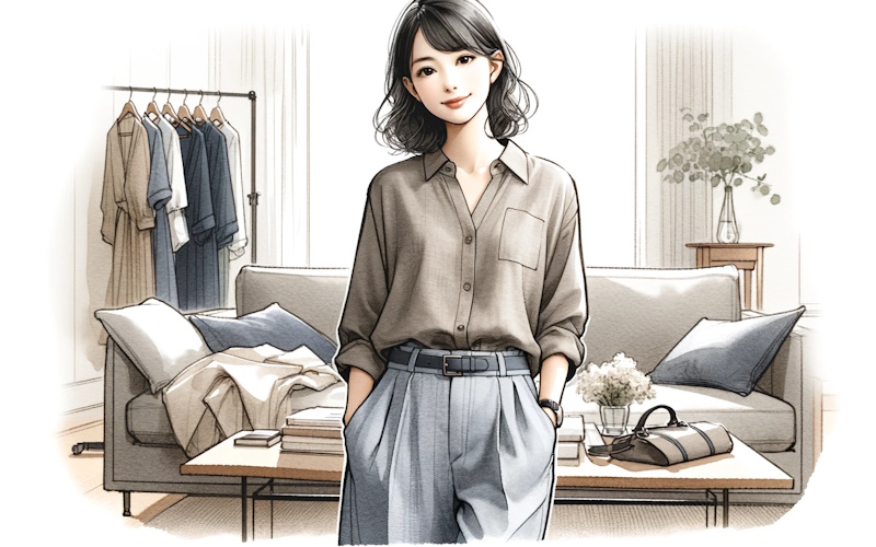 50代女性のきれいめカジュアルにおすすめのプチプラファッション通販とコーディネートの特徴まとめ