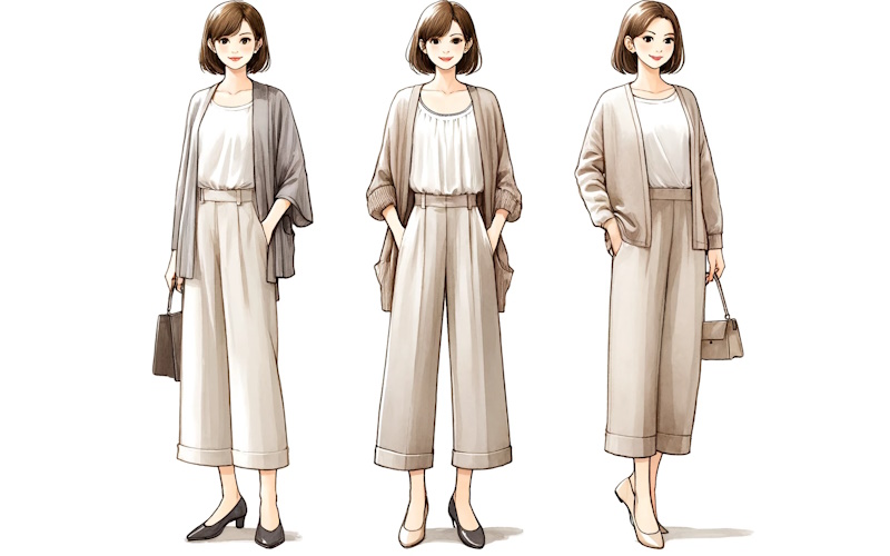 50代女性のきれいめカジュアルにおすすめのプチプラファッション通販とコーディネートの特徴まとめ