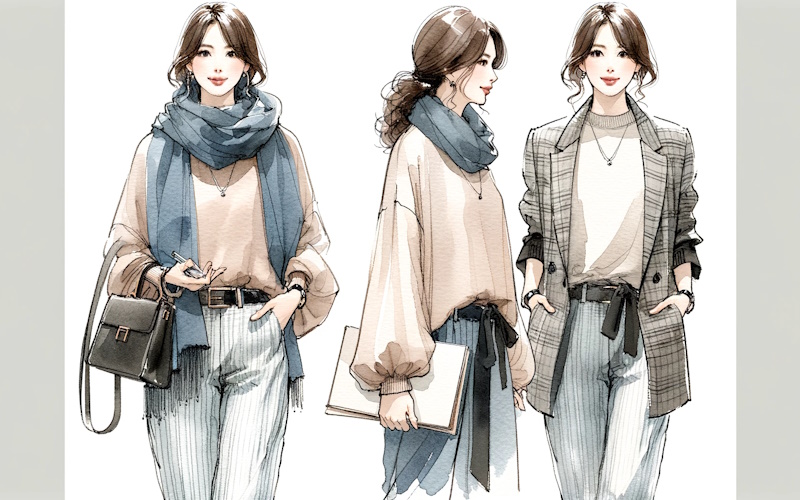 50代女性のきれいめカジュアルにおすすめのプチプラファッション通販とコーディネートの特徴まとめ