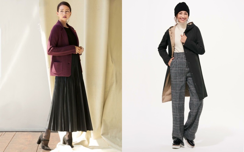 40代秋冬コーデDoCLASSE（ドゥクラッセ）