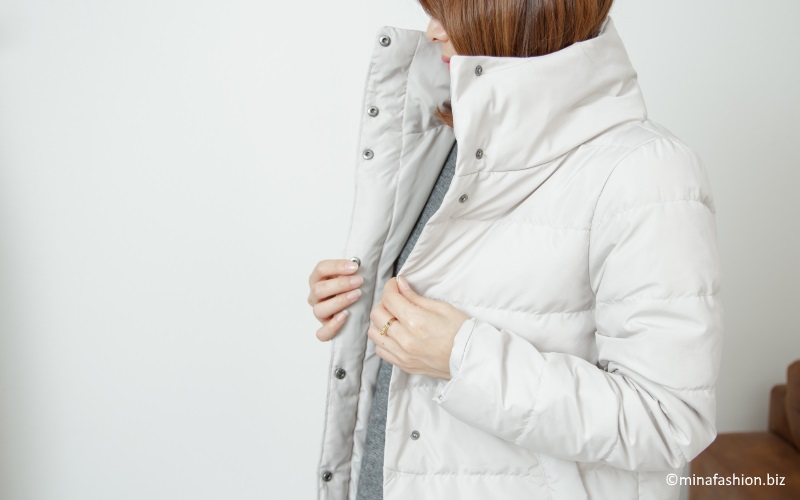 スタンドカラー・ダウンジャケット ¥ 9,990