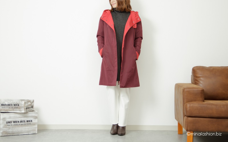 DoCLASSEのマジカルサーモフードコートが凄い！実購入のコーデと口コミします！