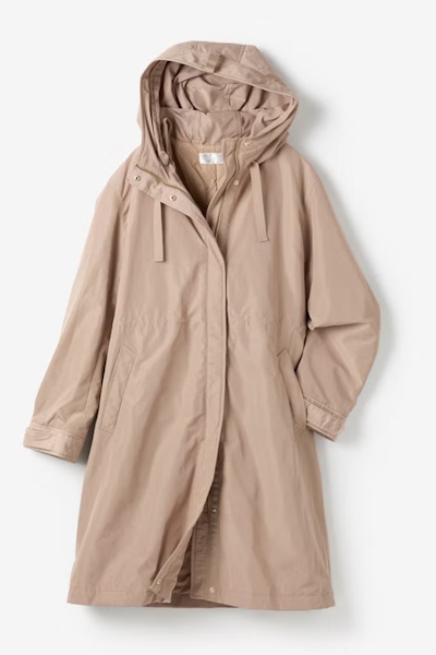 マジカルサーモ・グログランコート／立体フード 