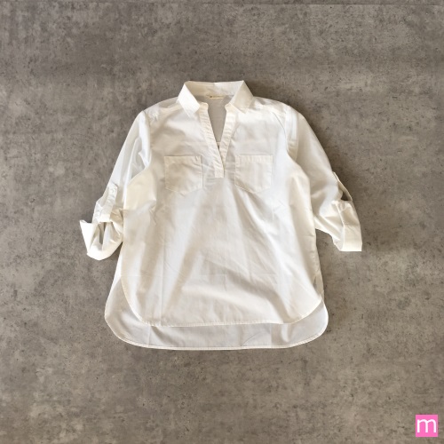 soulberry　スキッパーロングシャツ　