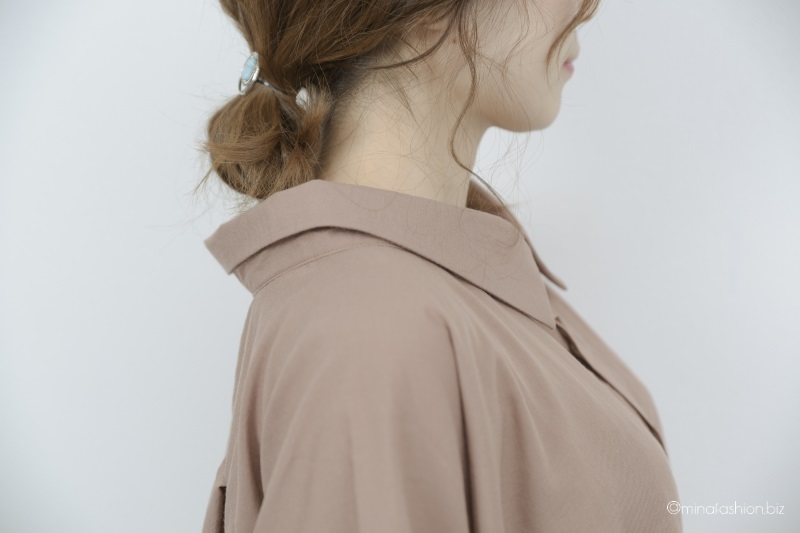 オシャレウォーカー　n'Or洗練ロングシャツ　2,997円(税込)