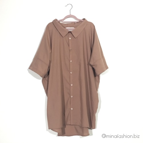 オシャレウォーカー　n'Or洗練ロングシャツ　2,997円(税込)