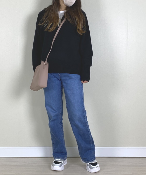 bohmal ハーフジップニット ¥4,990（税込）