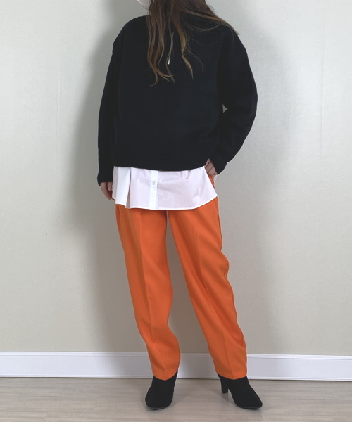 bohmal ハーフジップニット ¥4,990（税込）