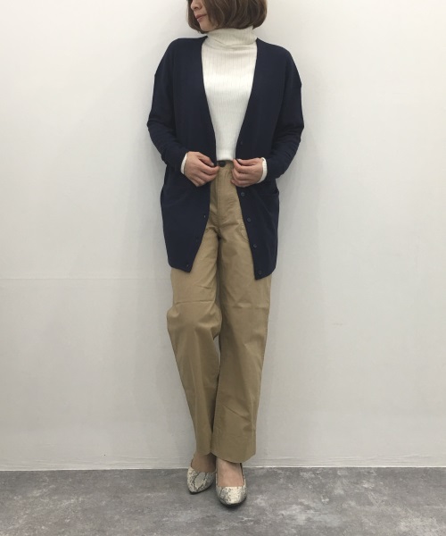 DoCLASSE シルクフィール・ロングカーディガン