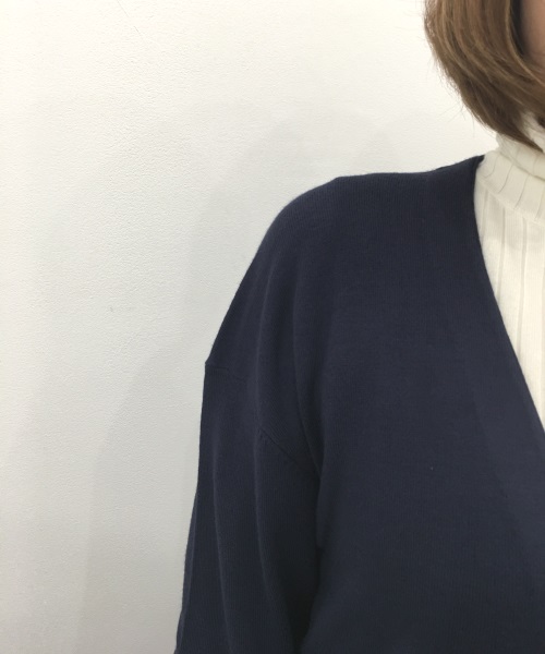 DoCLASSE シルクフィール・ロングカーディガン