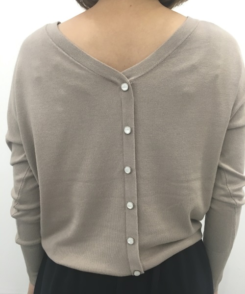 DoCLASSE シルクフィール・前後2WAYプルオーバー